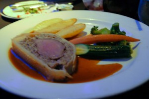 Disney Alaska Cruise Food Roasted Filet of Beef Wellington | domesticated-engineer.com