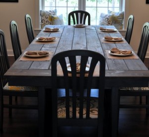 Farmhouse table