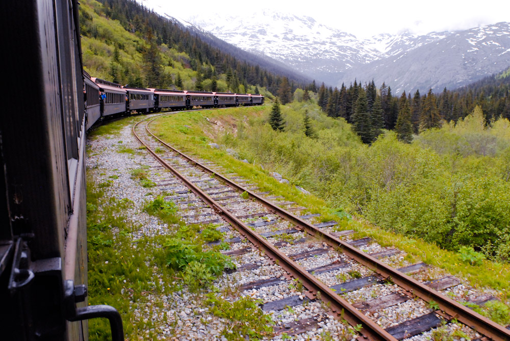 15 Disney Alaska Cruise Skagway White Pass train | domesticated-engineer.com