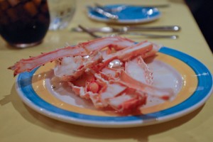 18 Disney Alaska Cruise food Alaskan King Crab Legs | domesticated-engineer.com