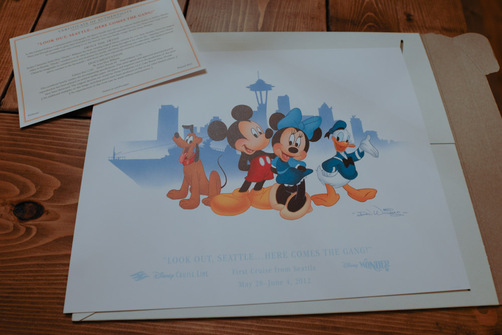 29 Disney Alaska Cruise Seattle artwork | domesticated-engineer.com