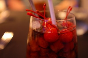 31 Disney Alaska Cruise Cherry Diet Coke loaded with cherries | domesticated-engineer.com