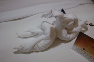 31 Disney Alaska Cruise bunny towel art | domesticated-engineer.com