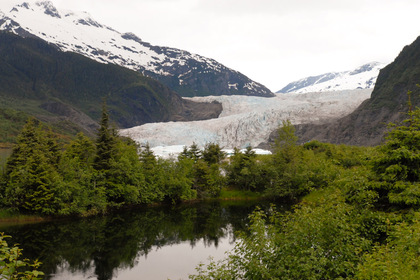 7 Disney Alaska Cruise Juneau Mendenhall glacier | domesticated-engineer.com