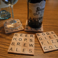 Scrabble Drink Coasters