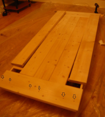 DIY Farmhouse table