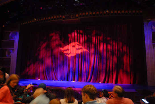 Disney Wonder cruise theater