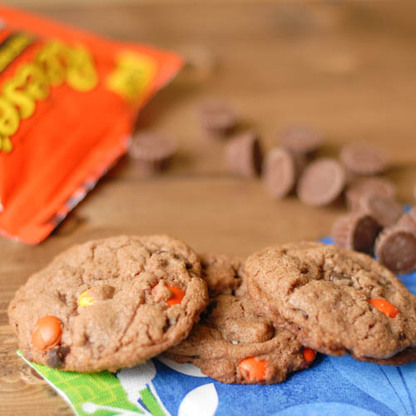 Reese’s Nutella cookies