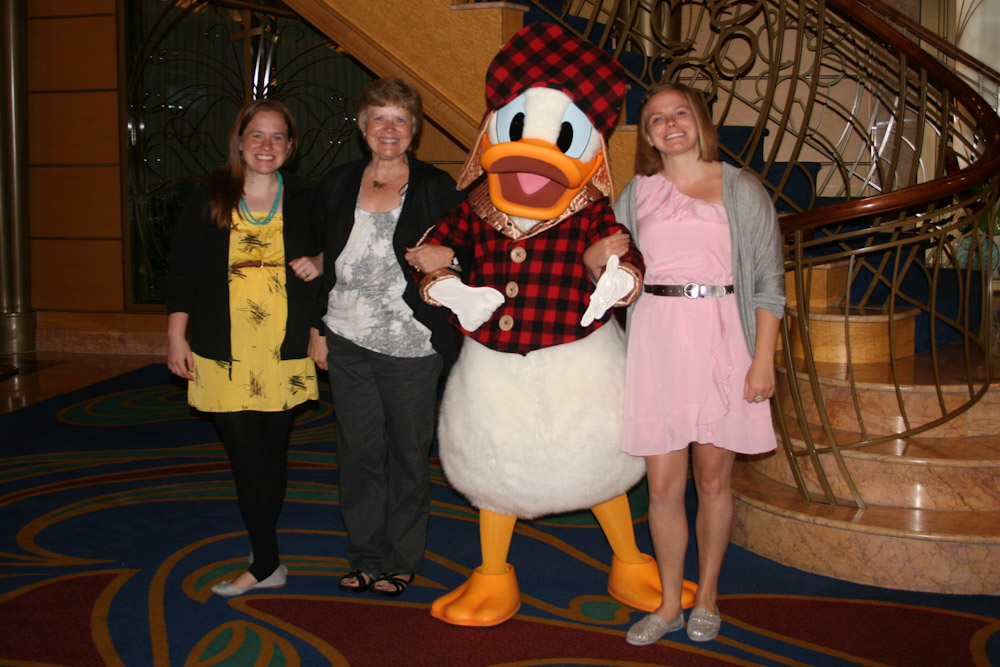 Disney Alaska Cruise Donald duck 