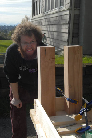 Farmhouse Table bench diy