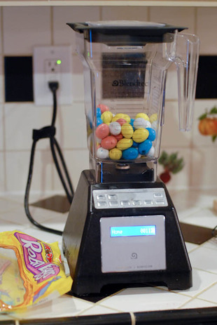 Robins Eggs in Blendtec blender