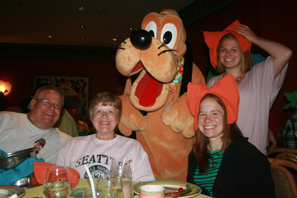 Character breakfast Disney Alaska Cruise