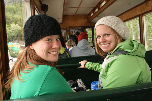White pass train Skagway, Alaska