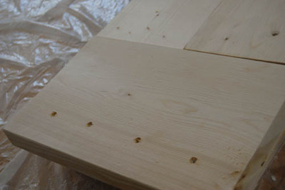 Farmhouse Table bench diy