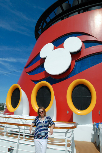 Disney Wonder Cruise Ship Smoke Stack
